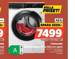 Power AEG tvättmaskin erbjuda