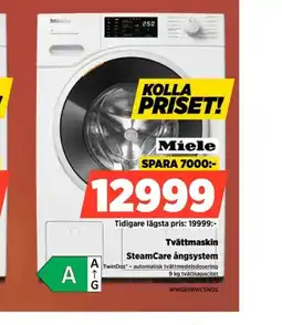 Power Miele tvättmaskin erbjuda
