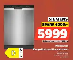 Power Siemens diskmaskin erbjuda