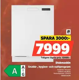 Power Asko diskmaskin erbjuda