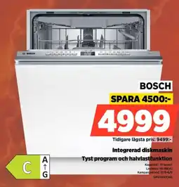 Power Bosch integrerad diskmaskin erbjuda