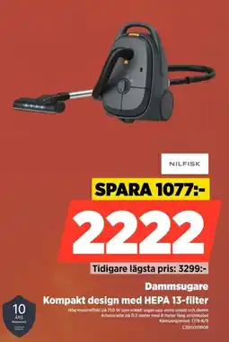 Power Nilfisk dammsugare erbjuda