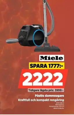 Power Miele Påslös dammsugare erbjuda