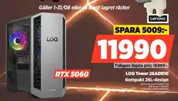 Power Lenovo LOQ Tower 26ADR10 erbjuda