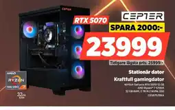 Power Cepier stationär dator kraftfull gamingdator erbjuda