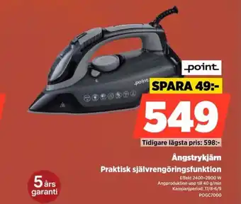 Point ångstrykjärn