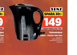 Power Senz vattenkokare erbjuda