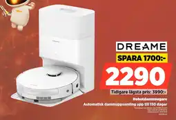 Power Dreame robotdammsugare erbjuda