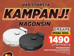Power Dreame robotdammsugare erbjuda