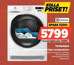 Power Electrolux Torktumlare erbjuda