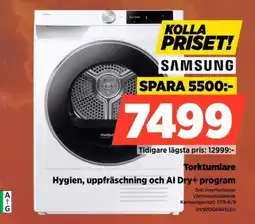 Power Samsung torktumlare erbjuda