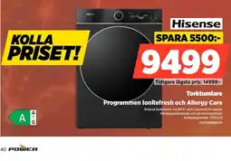Power Hisense torktumlare erbjuda