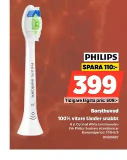 Power Philips borsthuvud erbjuda