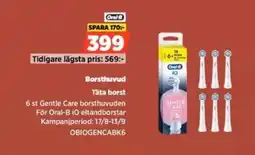 Power Oral-B borsthuvud erbjuda