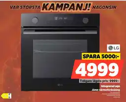 Power LG integrerad ugn erbjuda