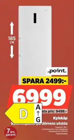 Power Point kylskåp erbjuda