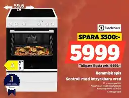 Power Electrolux keramisk spis erbjuda