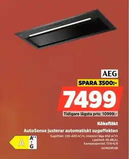 Power AEG köksfläkt erbjuda