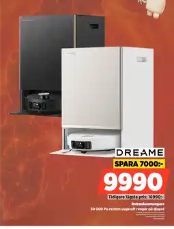 Power Dreame robotdammsugare erbjuda