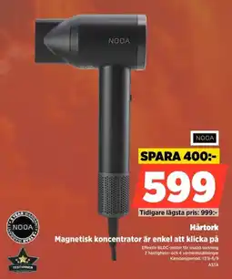 Power Nooa hårtork erbjuda