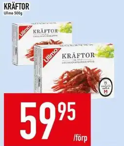 Matdax Ullmo kräftor erbjuda