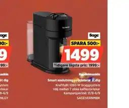 Power Sage kapselmaskin erbjuda