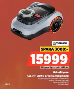 Power Navimow Gräsklippare erbjuda