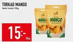 Matdax Torkad mango erbjuda