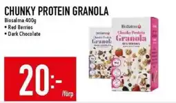 Matdax Biosalma chunky protein granola erbjuda