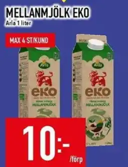 Matdax Arla mellanmjölk erbjuda