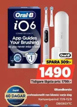 Power Oral-B iO6 erbjuda