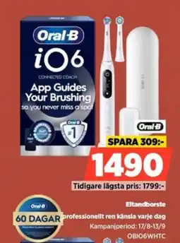 Power Oral-B el tandborste erbjuda