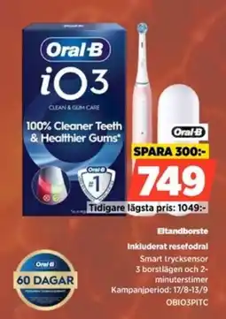 Power Oral-B iO3 erbjuda