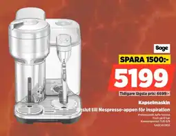 Power Sage kapselmaskin erbjuda