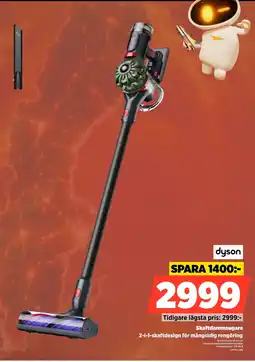Power Dyson skaftdammsugare erbjuda