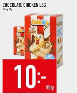 Matdax Tabby chocolate chicken leg erbjuda