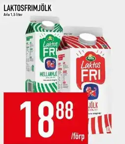 Matdax Arla laktosfri mjölk erbjuda