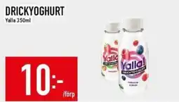 Matdax Yalla drickyoghurt erbjuda