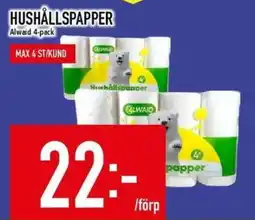 Matdax Alwaid hushållspapper erbjuda