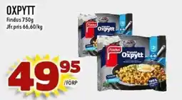 Matdax Findus Oxpytt erbjuda