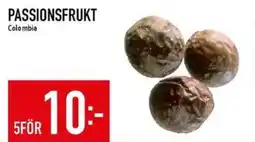 Matdax Passionsfrukt erbjuda