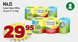 Matdax Green Giant maJS erbjuda