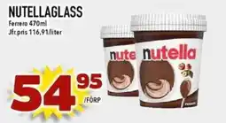 Matdax Nutella glass erbjuda