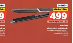 Power BaByliss Plattång erbjuda