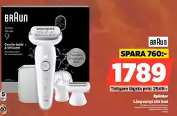 Power Braun epilator erbjuda