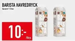 Matdax Barista havredryck erbjuda