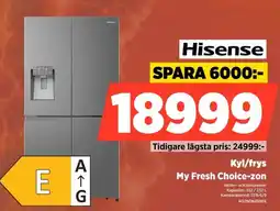 Power Hisense kyl/frys erbjuda