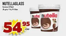 Din Mat Nutella glass erbjuda