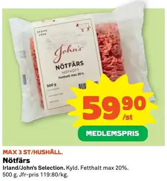 John's Nötfärs