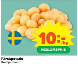Coop Forum Färskpotatis erbjuda
